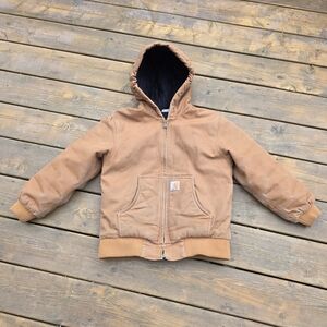 Carhartt Boys' Flannel Quilt Lined Active Jacket